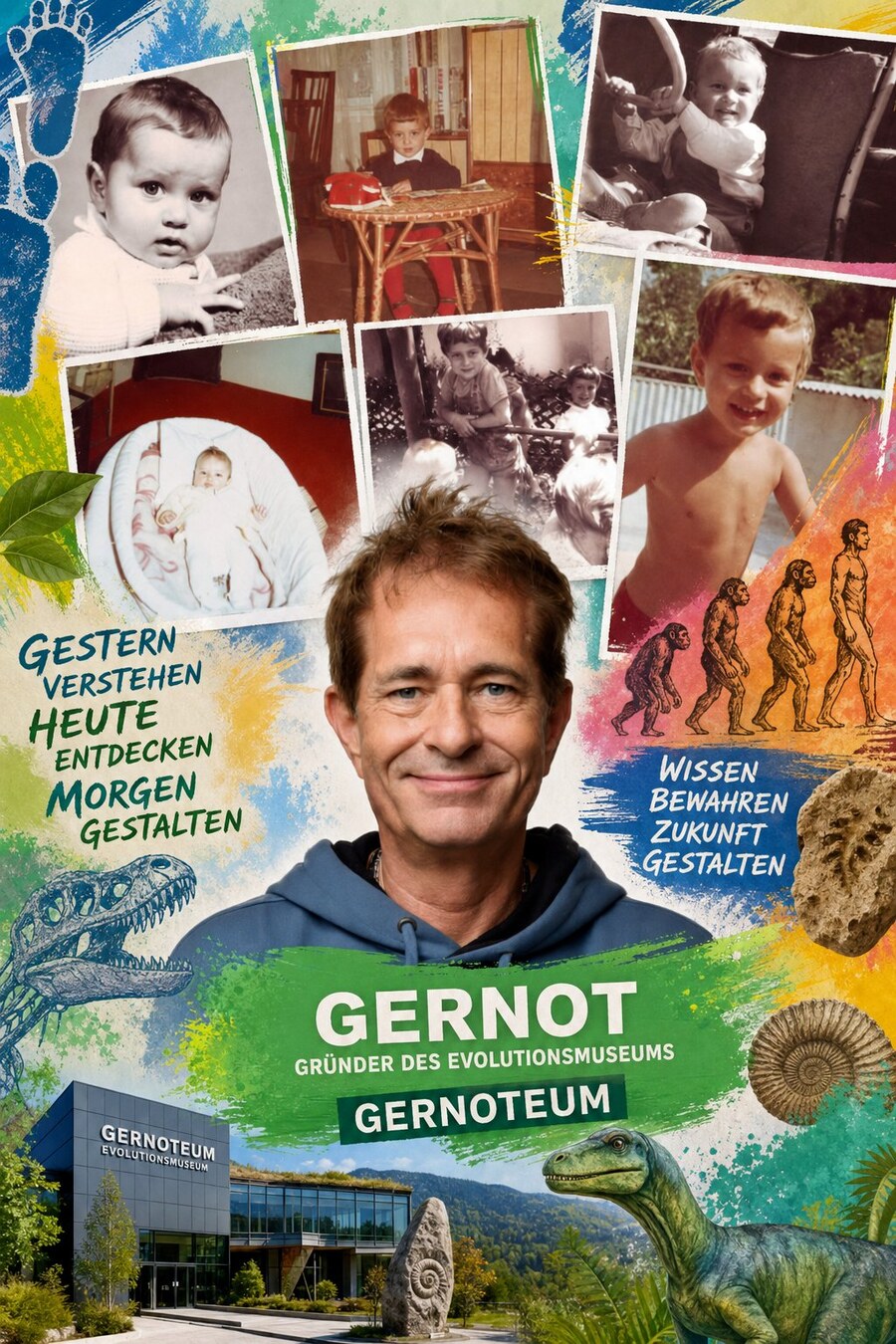 Mag. Gernot Astecker – Gründer des Evolutionsmuseums Gernoteum